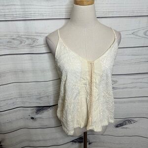 Chic Cream Lace Camisole for Women